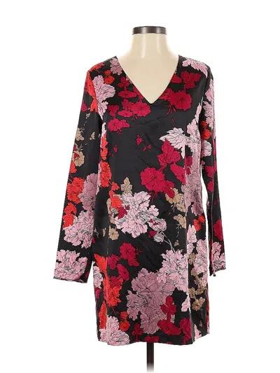 Pre-owned 1.state Casual Dress In Burgundy