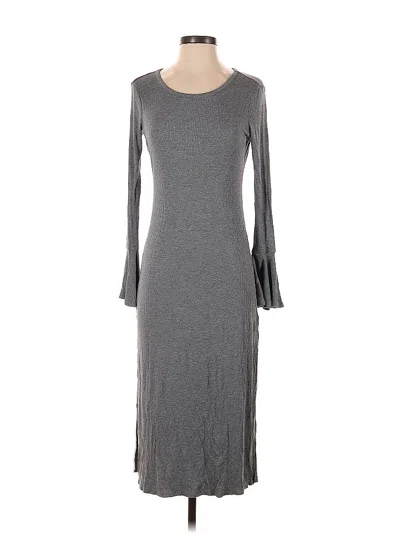 Pre-owned 1.state Casual Dress In Gray