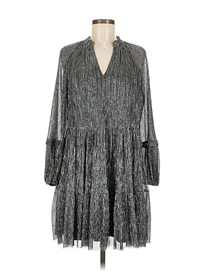 Pre-owned 1.state Casual Dress In Gray