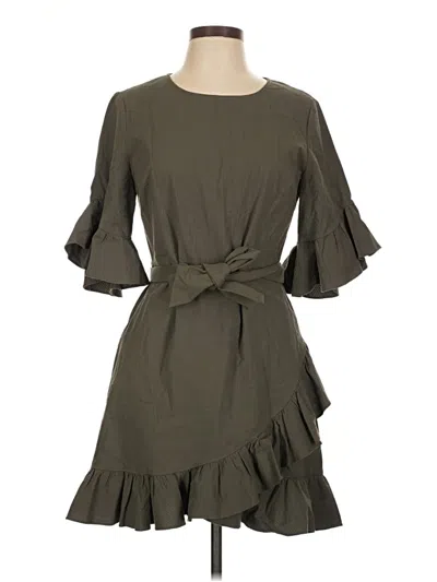 Pre-owned 1.state Casual Dress In Gray