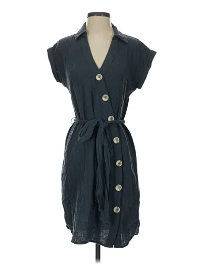Pre-owned 1.state Casual Dress In Gray