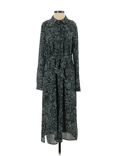 Pre-owned 1.state Casual Dress In Green