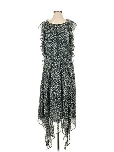 Pre-owned 1.state Casual Dress In Green