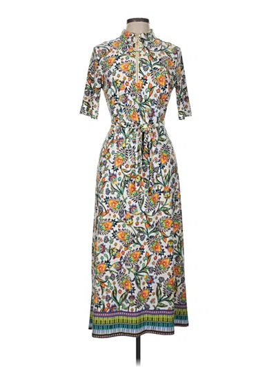 Pre-owned 1.state Casual Dress In Green