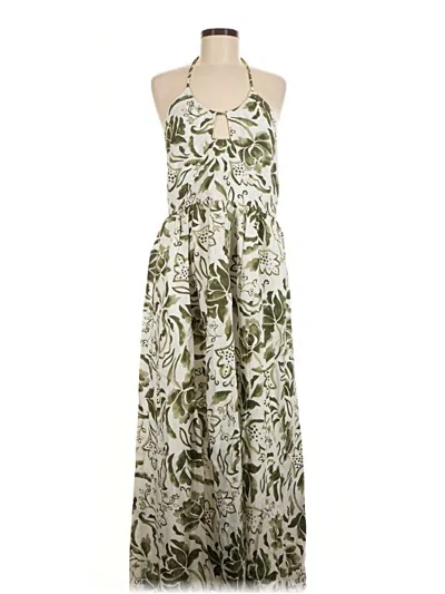 Pre-owned 1.state Casual Dress In Green