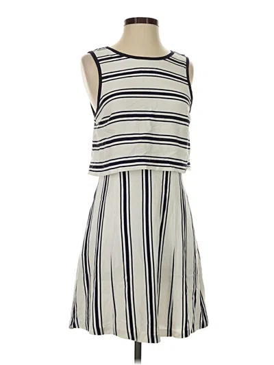 Pre-owned 1.state Casual Dress In Ivory