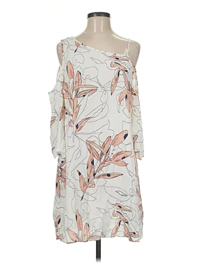 Pre-owned 1.state Casual Dress In Ivory