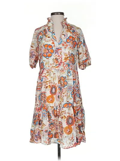 Pre-owned 1.state Casual Dress In Orange