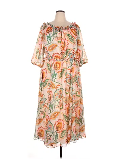 Pre-owned 1.state Casual Dress In Orange