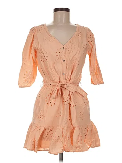 Pre-owned 1.state Casual Dress In Orange