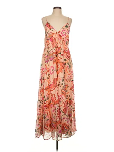 Pre-owned 1.state Casual Dress In Orange