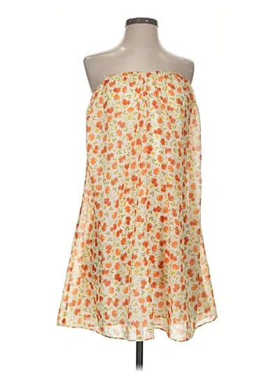 Pre-owned 1.state Casual Dress In Orange