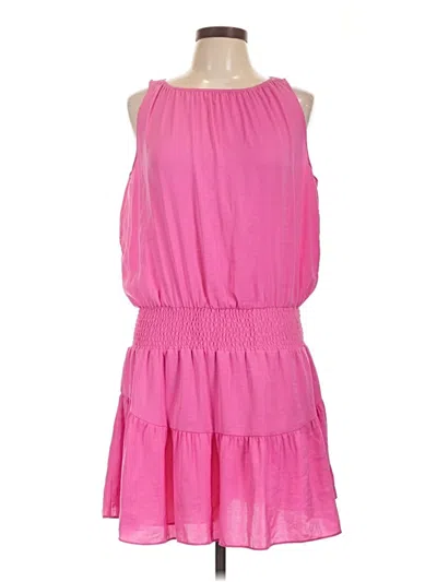 Pre-owned 1.state Casual Dress In Pink