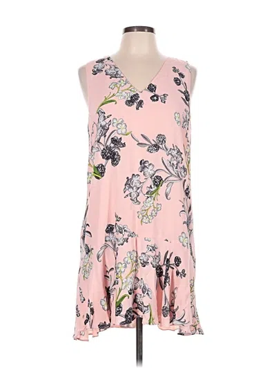 Pre-owned 1.state Casual Dress In Pink