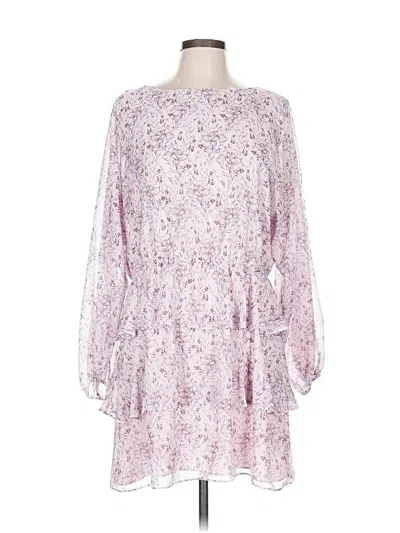 Pre-owned 1.state Casual Dress In Purple