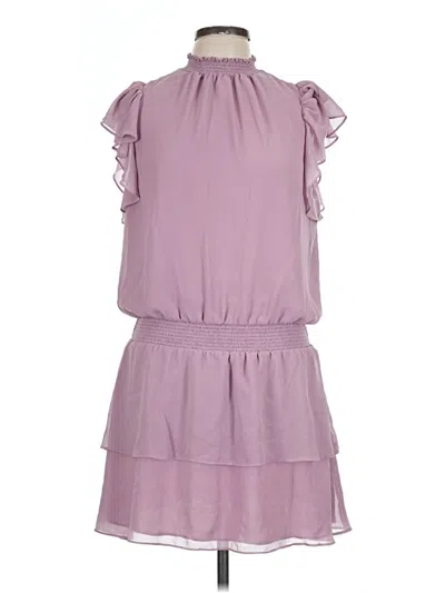 Pre-owned 1.state Casual Dress In Purple
