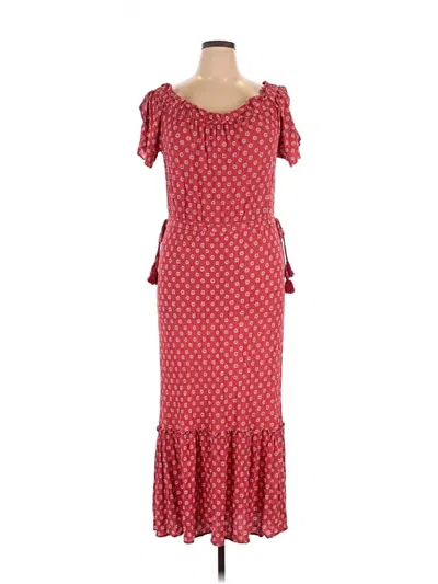 Pre-owned 1.state Casual Dress In Red