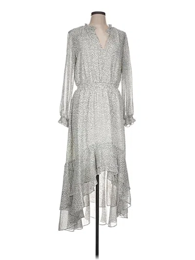 Pre-owned 1.state Casual Dress In Silver