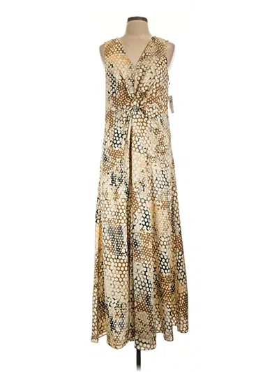 Pre-owned 1.state Casual Dress In Tan