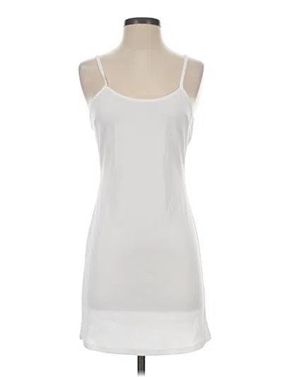 Pre-owned 1.state Casual Dress In White