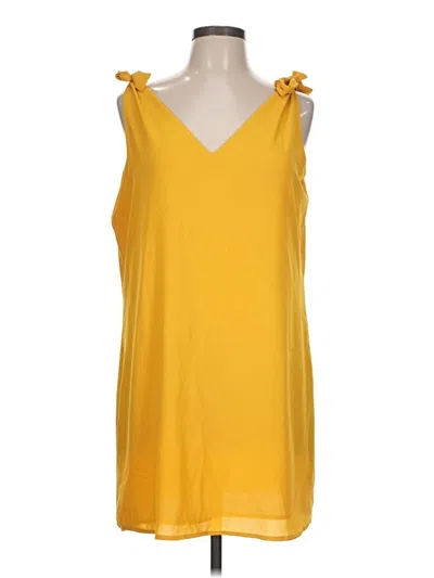 Pre-owned 1.state Casual Dress In Yellow