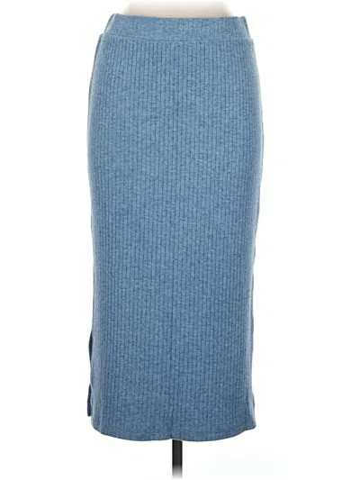 Pre-owned 1.state Casual Skirt In Blue