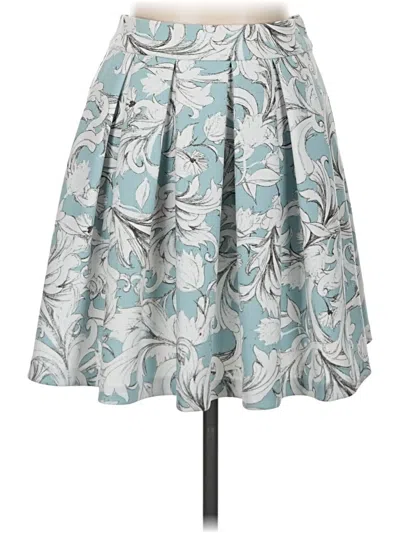 Pre-owned 1.state Casual Skirt In Blue