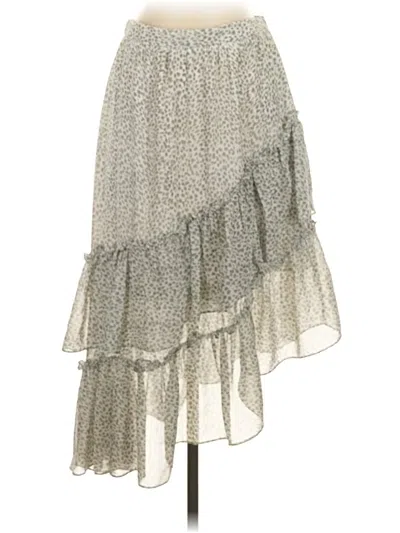 Pre-owned 1.state Casual Skirt In Gray