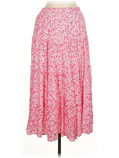 Pre-owned 1.state Casual Skirt In Pink