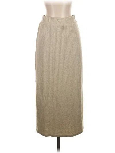 Pre-owned 1.state Casual Skirt In Tan