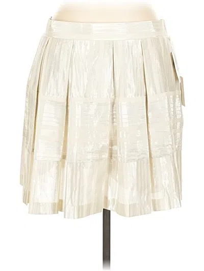 Pre-owned 1.state Casual Skirt In White