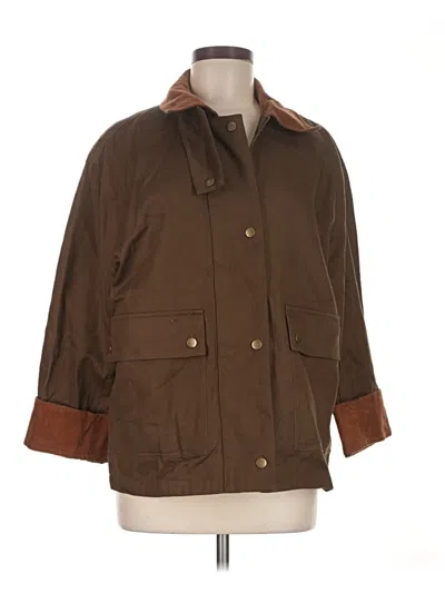 Pre-owned 1.state Coat In Brown