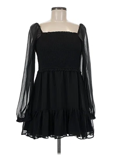 Pre-owned 1.state Cocktail Dress In Black