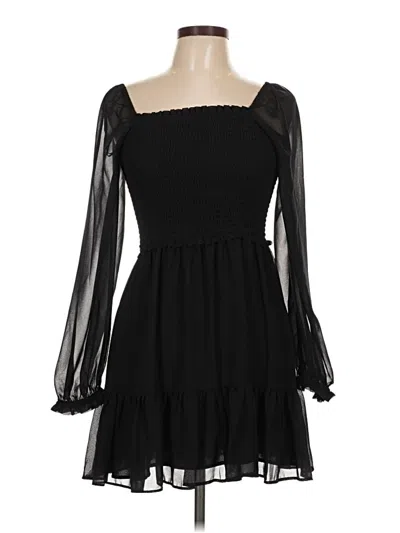Pre-owned 1.state Cocktail Dress In Black