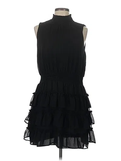 Pre-owned 1.state Cocktail Dress In Black