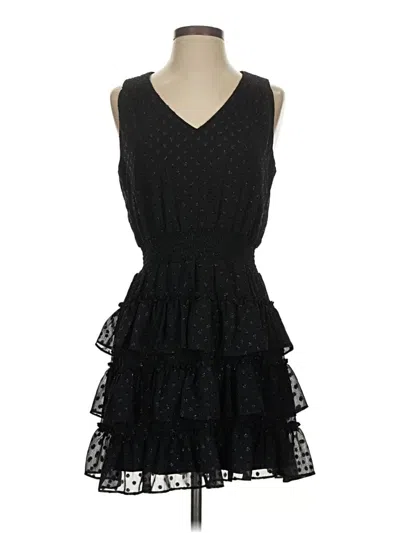 Pre-owned 1.state Cocktail Dress In Black