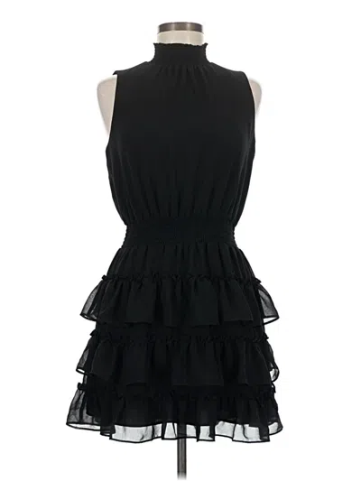 Pre-owned 1.state Cocktail Dress In Black