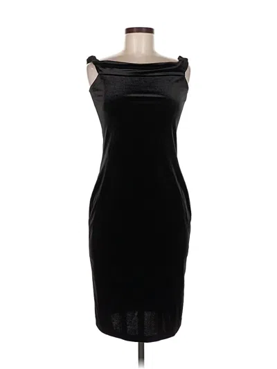 Pre-owned 1.state Cocktail Dress In Black