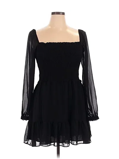 Pre-owned 1.state Cocktail Dress In Black