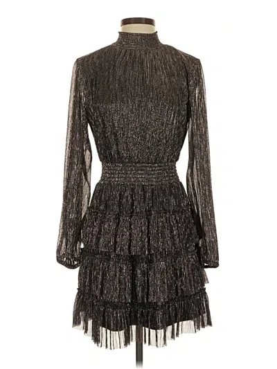 Pre-owned 1.state Cocktail Dress In Black