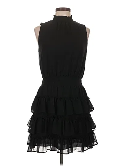 Pre-owned 1.state Cocktail Dress In Black