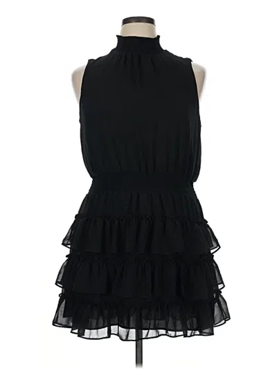 Pre-owned 1.state Cocktail Dress In Black
