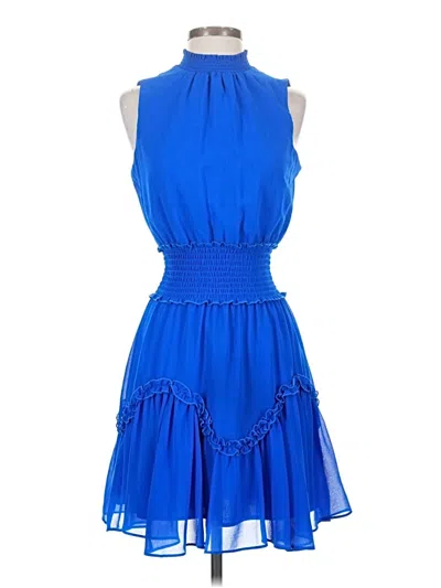Pre-owned 1.state Cocktail Dress In Blue