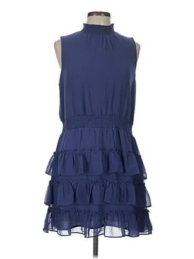Pre-owned 1.state Cocktail Dress In Blue