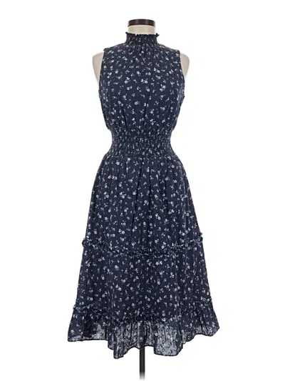 Pre-owned 1.state Cocktail Dress In Blue