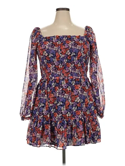 Pre-owned 1.state Cocktail Dress In Blue