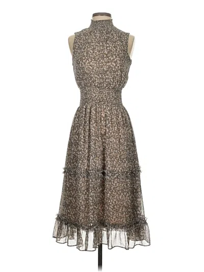 Pre-owned 1.state Cocktail Dress In Brown