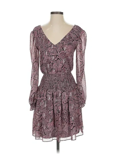 Pre-owned 1.state Cocktail Dress In Burgundy