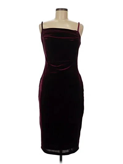 Pre-owned 1.state Cocktail Dress In Burgundy