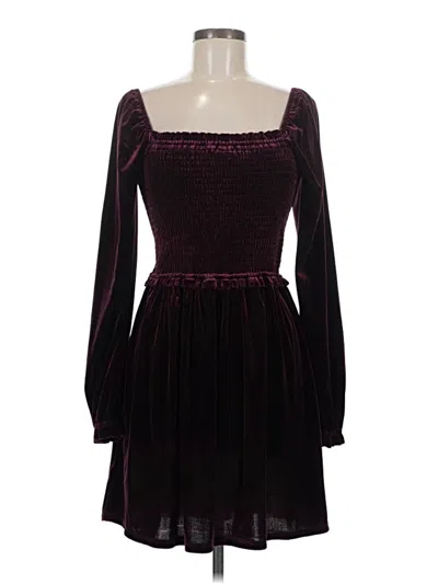 Pre-owned 1.state Cocktail Dress In Burgundy